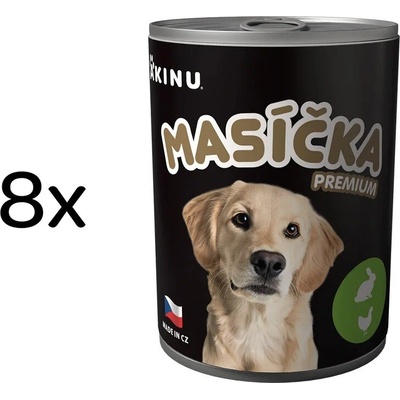Akinu Masíčka Premium Mleté s králičím 8 x 400 g