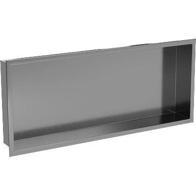 Mexen X-Wall-R вложена полица с яка 75 x 30 см, четкано в цвят gun gray - 19E0753010 (19E0753010)
