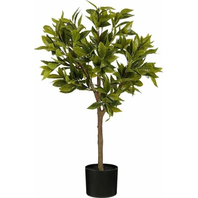 Umelá rastlina Vavrínový strom, 90 cm, zelená, 1173084