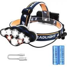 Pronett XJ3858 LED Dioda 7 x LED CREE T6 7000 lm