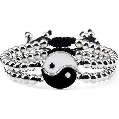 Predator Q1 Korálkový náramek Yin Yang -10