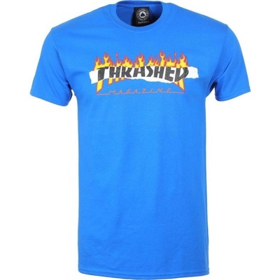 Thrasher tričko Ripped Royal Blue