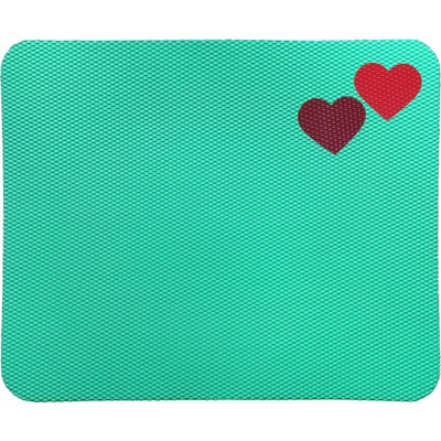 Vylen Barevná nástěnka se srdíčkem Jarní zelená 660 x 805 mm