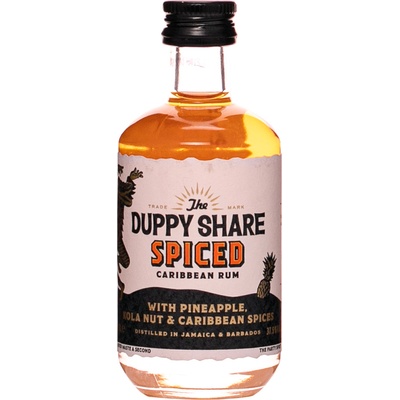 The Duppy Share Spiced Mini 37,5% 0,05 l (čistá fľaša)