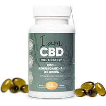 I am CBD Full Spectrum CBD kapsle 1 500 mg, D3, Ashwagandha 60 ks