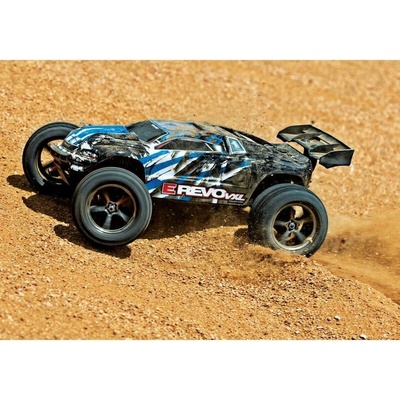 Traxxas E-Revo VXL RTR modrá TRA71076-8-BLUEX 1:16