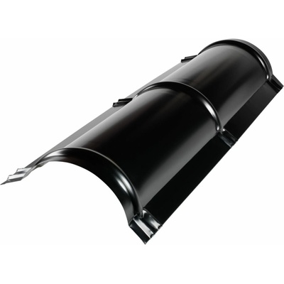 Probau Profilovaný hřebenáč 1 m ocel černý – Zbozi.Blesk.cz