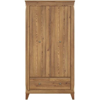 Image 1 of Black Red White Двукрилен гардероб bergen szf2d1s