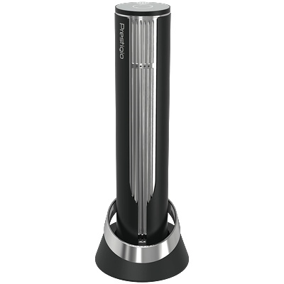 PRESTIGIO Maggiore, smart wine opener, 100% automatic, opens up to 70 bottles without recharging, foil cutter included, premium design, 480mAh ba (PWO104SL_EN)