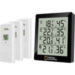 Bresser Термохигрометър с функция за измерване Bresser National Geographic, черен