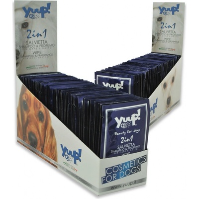 Yuup! Vlhčený ubrousek 2v1 se šamponem a vůní 1 ks