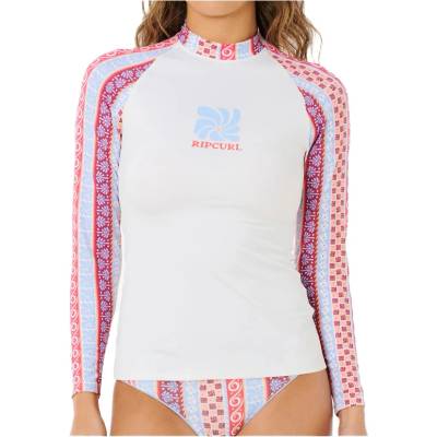 Rip Curl Дамска плажна тениска от ликра Rip Curl Women's Coastal Instinct UPF L/S RV Lycra - Multico - размер XS (150-5961-0112)