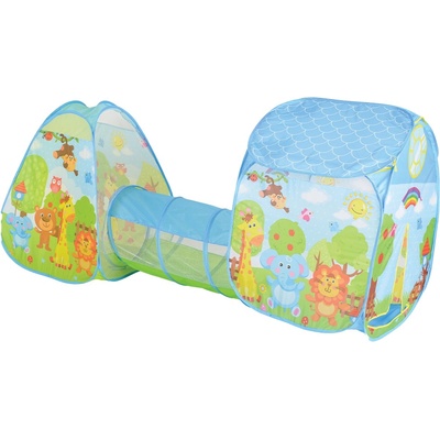 Moni Детска палатка за игра 3 в 1 Moni Toys - Zoo (111936)