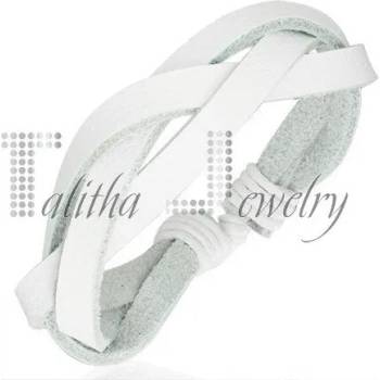 Image 1 of Talitha Бяла кожена гривна