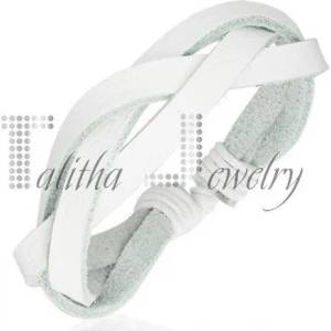 Talitha Бяла кожена гривна - talitha-jewelry - 15,00 лв