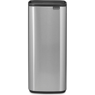 Brabantia Кош за боклук Brabantia Bo Touch 1010145, 30 л, Плавно и безшумно отваряне, Голям отвор, Устойчив на пръстови отпечатъци, Инокс/Мат (1010145)