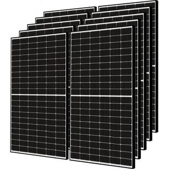 Jinko Solar Tiger Pro JKM460M-60HL4-V Black Frame Solárny Panel Half-cell Monokryštalický 460Wp 10ks/bal