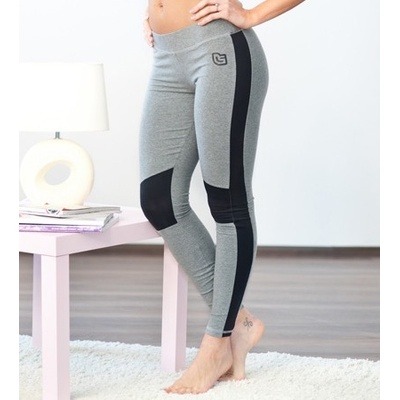 NDN elastické fitness tepláky Evi sivá