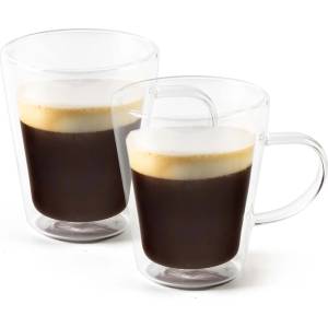 Luigi ferrero Чаша за чай и кафе Luigi Ferrero Coffeina FR-8062 210ml, 2 броя (1005196) - topmarket