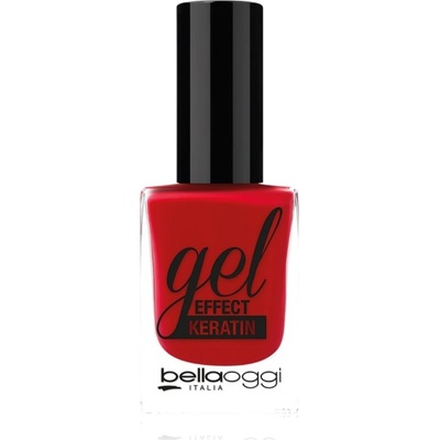 Bellaoggi Gel Effect Keratin Nail Polish lak na nechty Cherry Passion 10 ml