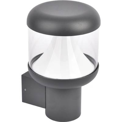 ELMARK Gfr2304 ГРАДИНСКИ led АПЛИК 12w 3000k, ТЪМНО СИВ (96led230412wl/dg)