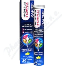 Glenmark Magnesium B-komplex RAPID eff.20 tablet