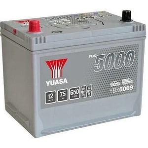 YUASA 75Ah 650A left+ (YBX5069)