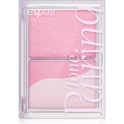 espoir Tone Pairing Cheek trio lícenka pre dokonalý vzhľad Pink Icing 9 g