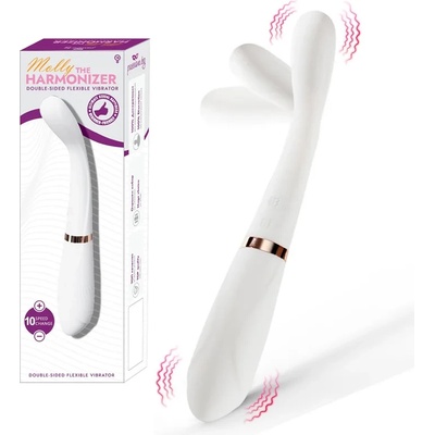 G-SPOT вибратор, 2 стимулиращи края, 20, 5см. - Molly The Harmonizer (PASSION27)