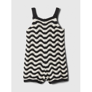 GAP Бебешки плетен гащеризон GAP GAP | Cheren | Момичешки | 50-62