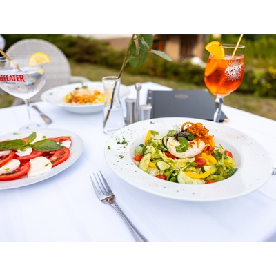 Čtyřchodové menu v restauraci Rendlík