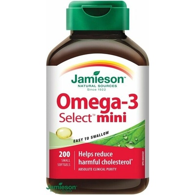 Jamieson Omega-3 Select mini 200 kapslí