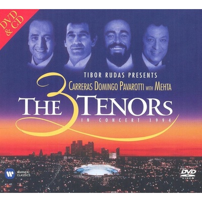 HÁROM TENOR JUBILEUM: MEHTA,PAVAROTTIDOMINGO,CARRERA DVD
