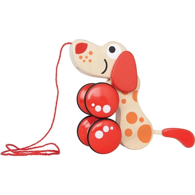 Hape Дървена играчка за дърпане HaPe International - Куче (H0347)