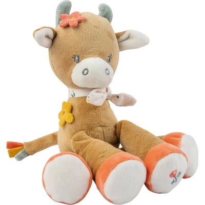 Nattou kravička mini Mila Mila Zoe & Lana krémová 20 cm