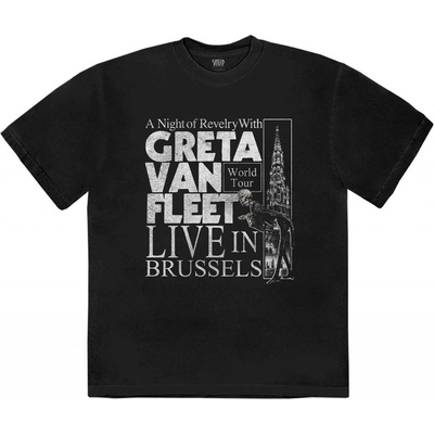 Greta Van Fleet tričko Night of Revelry čierne