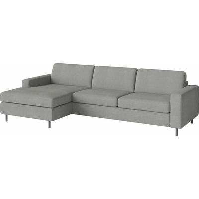 Bolia Scandinavia Chaise Longue 2,5 místná light grey