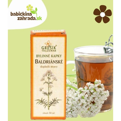 Grešík Balderiánské kapky 50 ml