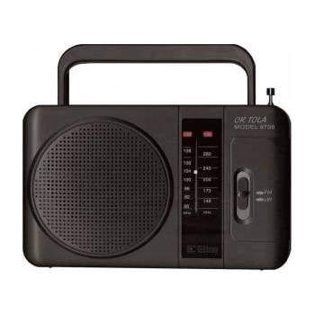 Liderpapel Портативно радио Eltra, FM, Jack 3.5 mm, Черно