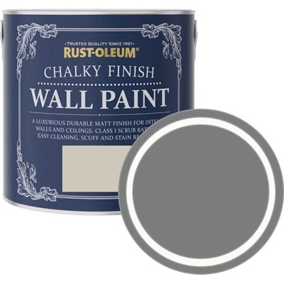 Rust Oleum Chalky Finish Wall Paint 2,5 l šedý stín