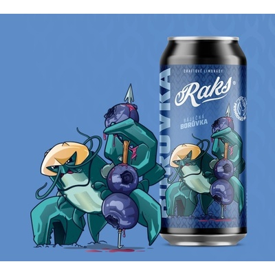 Raks Limonáda Borůvka 0,5 l