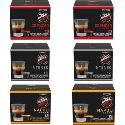 72 капсули Caffe Vergnano 1882 съвместими с кафемашини NESCAFE® Dolce Gusto®