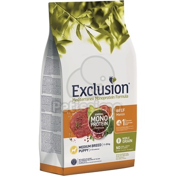 Exclusion Mediterraneo Monoprotein Formula Medium Breed Puppy
