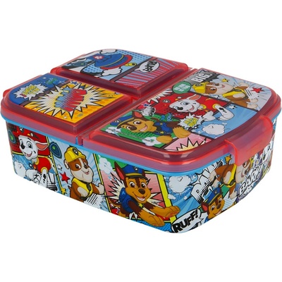 Stor delený plastový box na desiatu Paw Patrol 18920