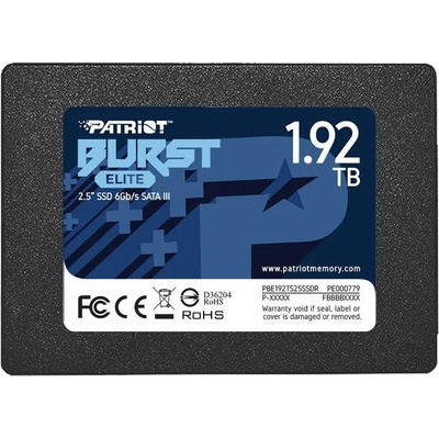 Patriot 2.5 Burst Elite 1.92TB SATA3 (PBE192TS25SSDR)