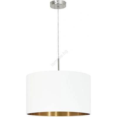 EGLO 78695 - Плафон PASTERI 1xE27/60W/230V бял (EG78695)