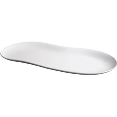 Mělký talíř Cookplay Jelly Platter 37,5 × 19 × 2 cm, matný bílý