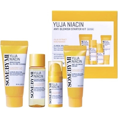 Some By Mi Yuja Niacin Anti Blemish Starter Kit - Комплект за изсветляване на кожата