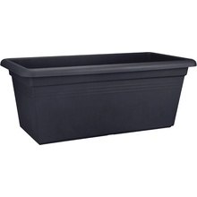 Elho Green Basics Balkónový hrantík Garden XXL, plast, čierny, 80 x 40 cm