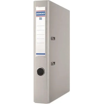 DONAU Папка за документи, 50 мм, A4, PP/картон, DONAU "Rainbow", сива 3950001PL-13 (3950001PL-13)